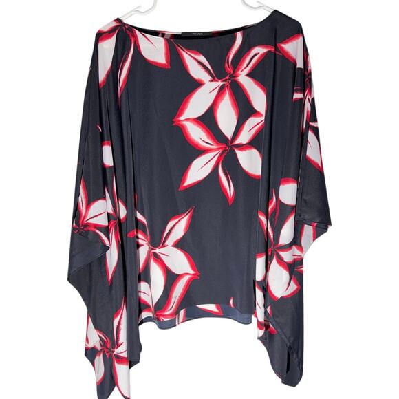 Tahari Oversized Poncho Top size 0 - Picture 6 of 6